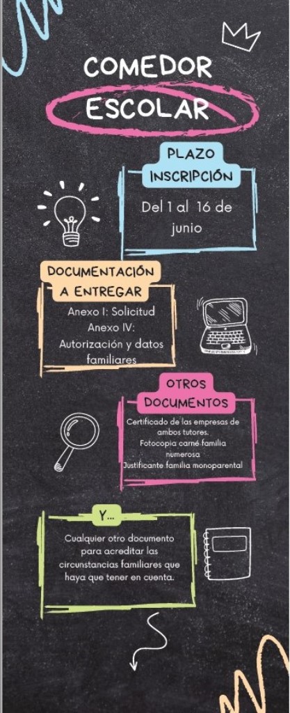 INFORMACION COMEDOR 1